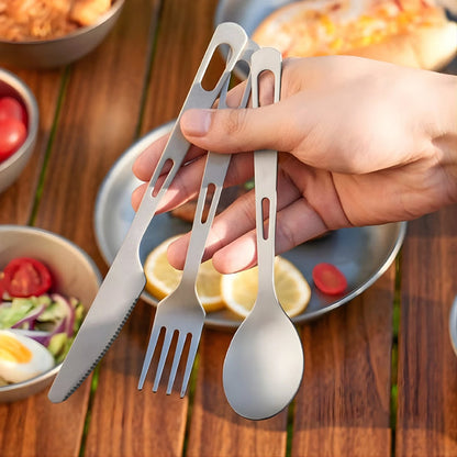 Titanium Cutlery Set