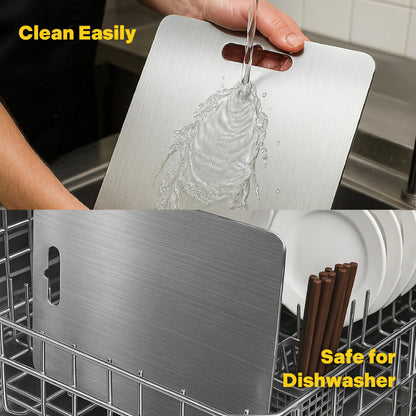 100% Pure Titanium Cutting Board