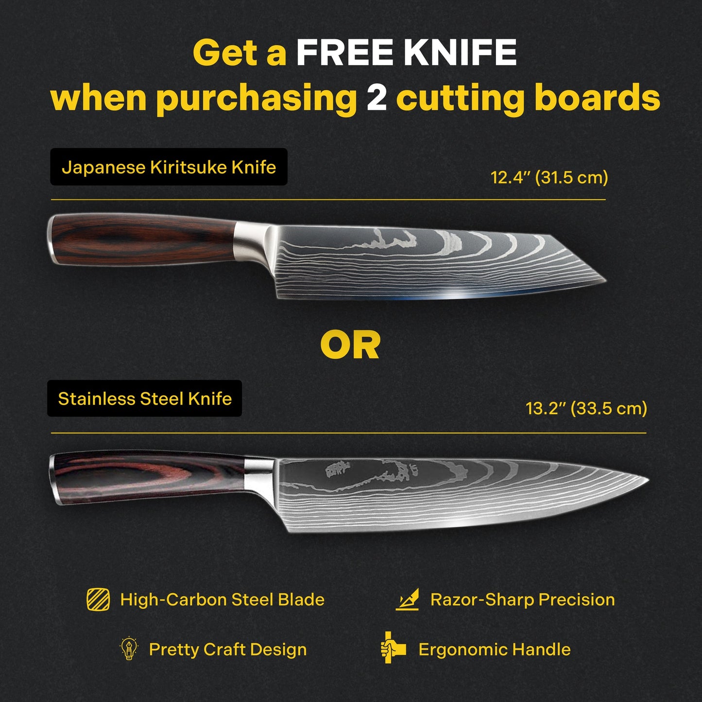 100% Pure Titanium Cutting Board