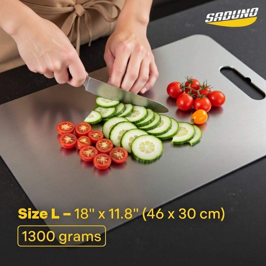 100% Pure Titanium Cutting Board