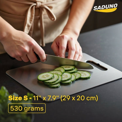 100% Pure Titanium Cutting Board